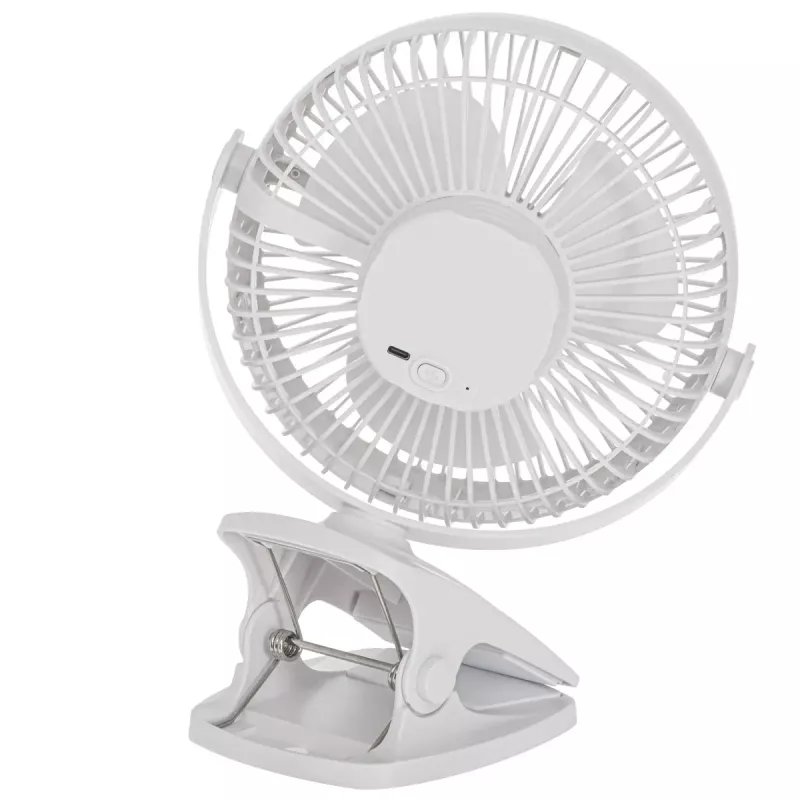 Adler AD 7342 wiederaufladbarer Klemm-Ventilator — 15,5 cm, 3 Geschwindigkeiten, Oszillation, 5 W