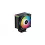 CPU-Luftkühler DeepCool AG500 BK ARGB V2 — Tower-Kühler für Intel- und AMD-Sockel, Lamellenkühler mit gestapelten Finnen, ARGB-Beleuchtung