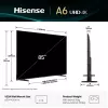 Hisense 85A6Q TV 2,16 m (85 Zoll) 4K Ultra HD Smart TV Wi-Fi Schwarz 400 cd/m²