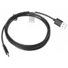 USB-Kabel LANBERG CA-USBO-10CC-0018-BK USB 2.0, USB A (Stecker) auf USB C (Stecker), 1,8 m, schwarz