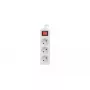 Stromverlängerung Lanberg PS1-03E-0150-W 1,5 m 3 AC-Ausgänge Innenbereich Weiß