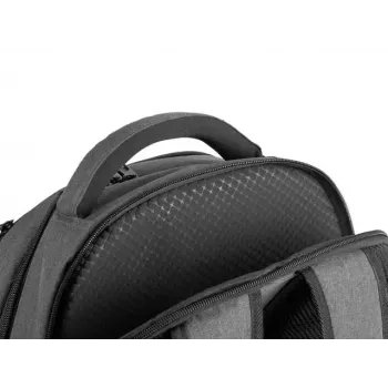 City-Rucksack NATEC NTO-2226 — Polyester, 160×325×465 mm, schwarz/grau