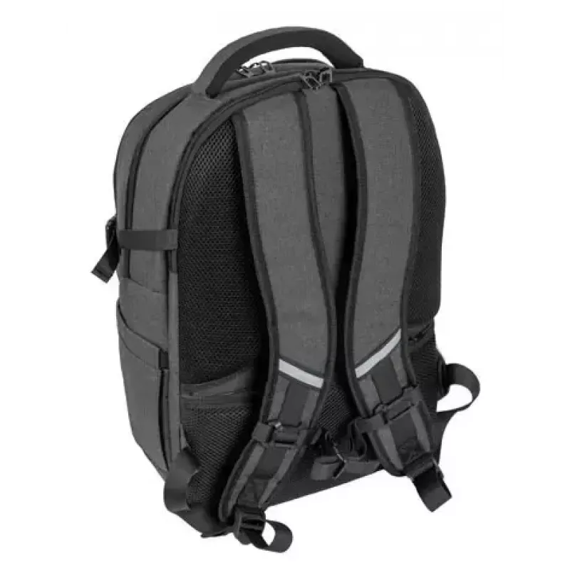 City-Rucksack NATEC NTO-2226 — Polyester, 160×325×465 mm, schwarz/grau