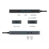 TARGUS Hyperdrive Flex 8 Port USB-c Hub (schwarz)