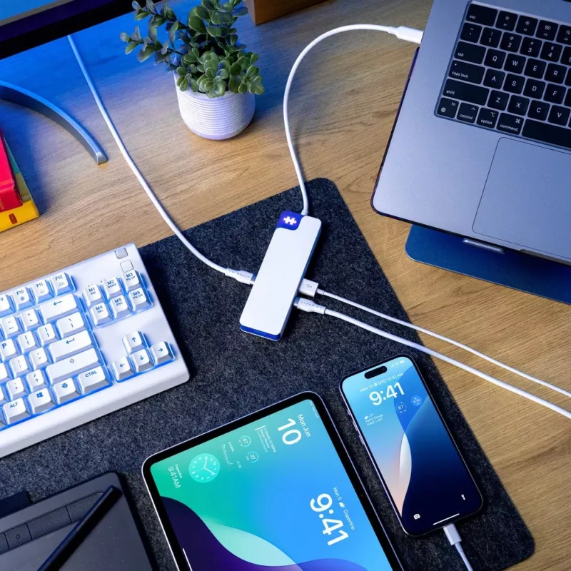 TARGUS Hyperdrive Flex 8 Port USB-C Hub (blau)