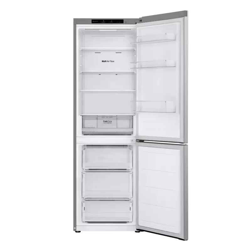 Kühl-Gefrierkombination LG GBV21L0EPY, freistehend 344 L (234 L Kühlschrank / 110 L Gefrierschrank), No Frost, Inverter, Silber