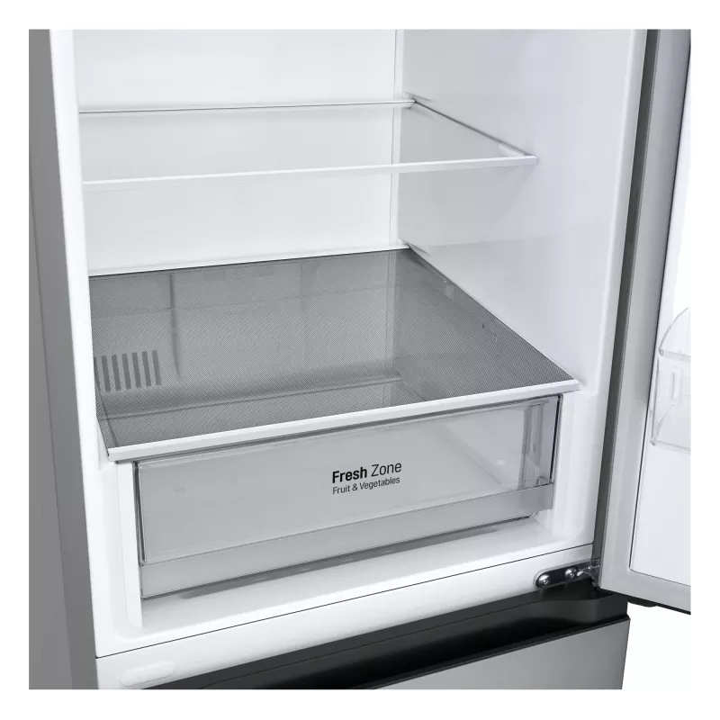 Kühl-Gefrierkombination LG GBV21L0EPY, freistehend 344 L (234 L Kühlschrank / 110 L Gefrierschrank), No Frost, Inverter, Silber