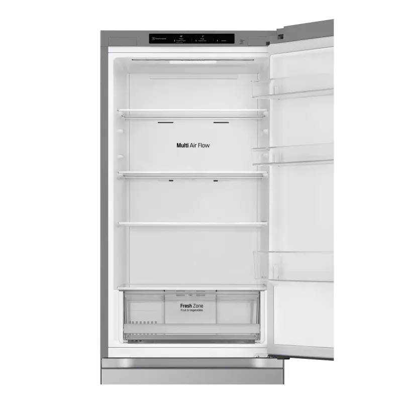 Kühl-Gefrierkombination LG GBV21L0EPY, freistehend 344 L (234 L Kühlschrank / 110 L Gefrierschrank), No Frost, Inverter, Silber