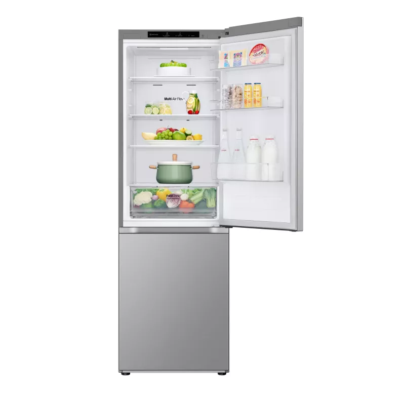 Kühl-Gefrierkombination LG GBV21L0EPY, freistehend 344 L (234 L Kühlschrank / 110 L Gefrierschrank), No Frost, Inverter, Silber