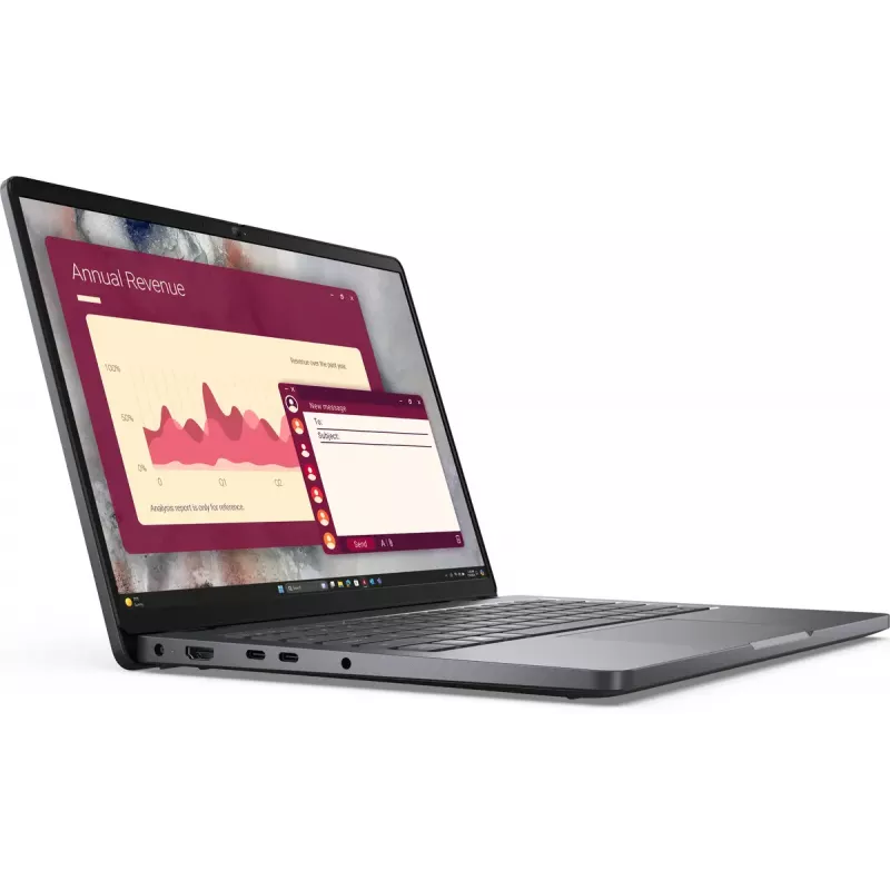 DELL Pro 14 PC14250 Intel Core 5 120U Laptop 35,6 cm (14 Zoll) Full HD+ 16 GB DDR5-SDRAM 512 GB SSD Wi-Fi 6E (802.11ax) Windows 11 Pro Schwarz