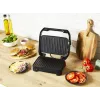 Kontaktgrill Tefal Inicio Compact GC270D10 — rechteckig 1000 W, Grillrost-Oberseite, schwarz/Edelstahl