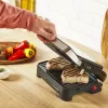 Kontaktgrill Tefal Inicio Compact GC270D10 — rechteckig 1000 W, Grillrost-Oberseite, schwarz/Edelstahl