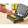 Kontaktgrill Tefal Inicio Compact GC270D10 — rechteckig 1000 W, Grillrost-Oberseite, schwarz/Edelstahl