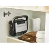 Kontaktgrill Tefal Inicio Compact GC270D10 — rechteckig 1000 W, Grillrost-Oberseite, schwarz/Edelstahl