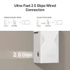 Netzwerk-Sender & -Empfänger TP‑LINK BE3600 2882 Mbit/s, Dualband 2,4/5 GHz, 1× RJ‑45, Weiß