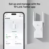 Netzwerk-Sender & -Empfänger TP‑LINK BE3600 2882 Mbit/s, Dualband 2,4/5 GHz, 1× RJ‑45, Weiß