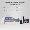Netzwerk-Sender & -Empfänger TP‑LINK BE3600 2882 Mbit/s, Dualband 2,4/5 GHz, 1× RJ‑45, Weiß