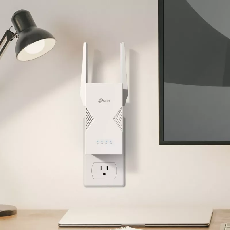 Netzwerk-Sender & -Empfänger TP‑LINK BE3600 2882 Mbit/s, Dualband 2,4/5 GHz, 1× RJ‑45, Weiß