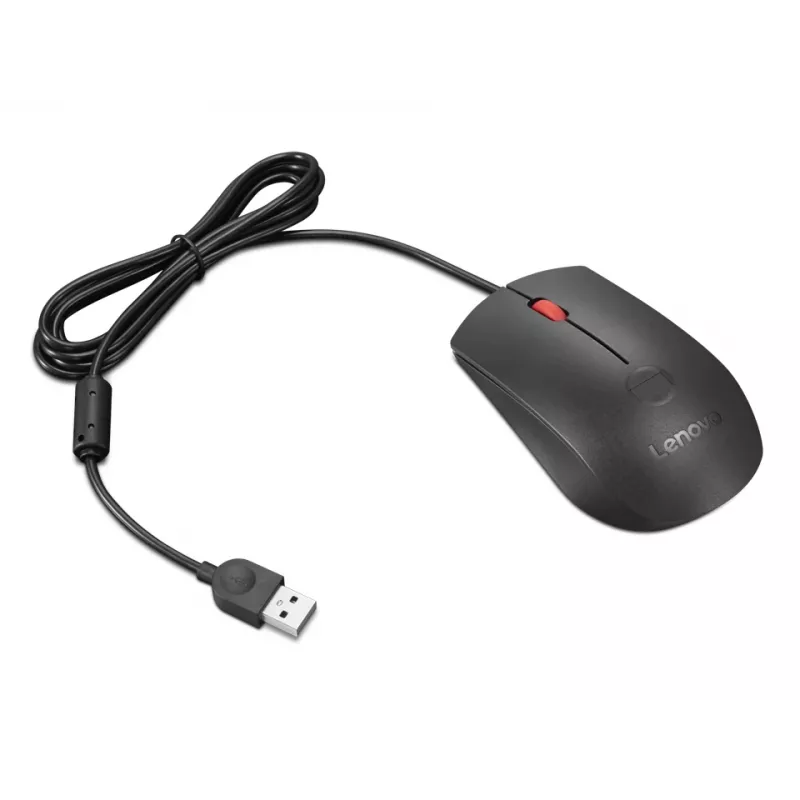 Lenovo 4Y51S24029 Maus Office Beidhändig USB Typ-A Optisch 2000 DPI