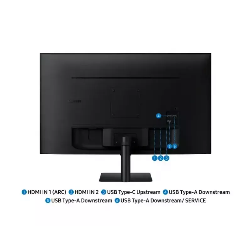 Samsung M7 M70F Computer Monitor 81,3 cm (32 Zoll) 3840 x 2160 Pixel 4K Ultra HD LCD Schwarz