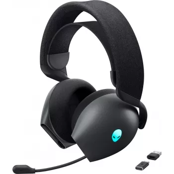 Alienware AW725H Headset Kabelgebunden & Kabellos Kopfband Gaming USB Type-C Bluetooth Schwarz
