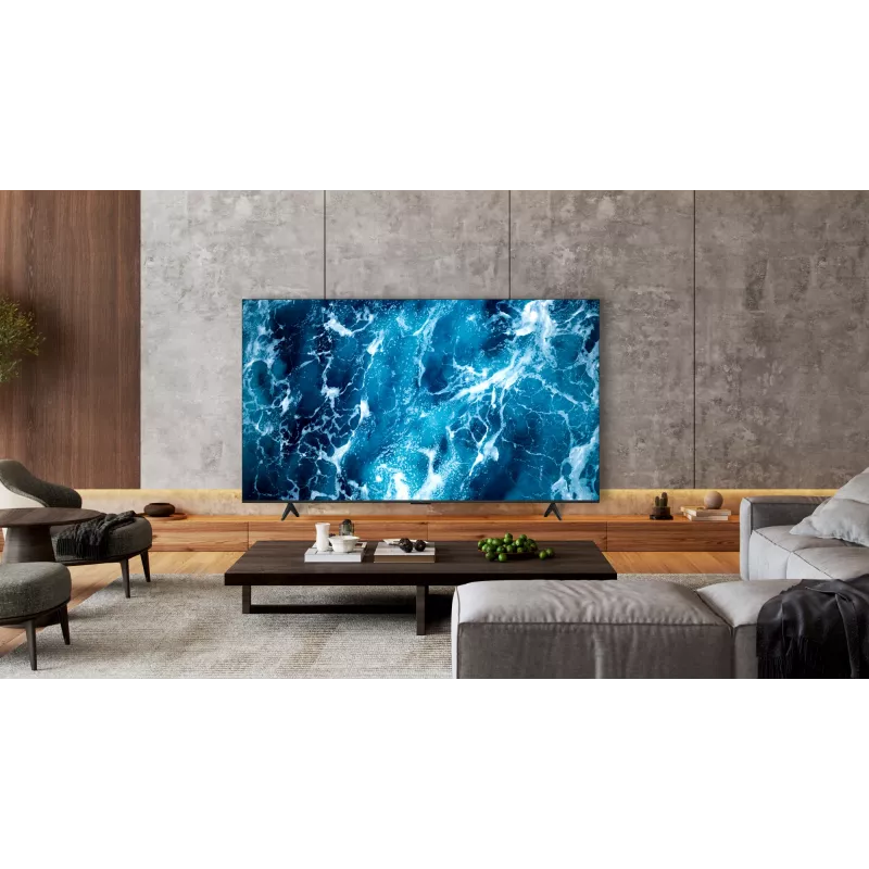 TCL T69C 75T69C TV 190,5 cm (75 Zoll) 4K Ultra HD Smart TV Wi-Fi Schwarz 350 cd/m²