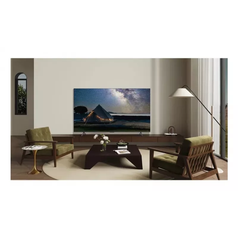 TCL T69C 75T69C TV 190,5 cm (75 Zoll) 4K Ultra HD Smart TV Wi-Fi Schwarz 350 cd/m²