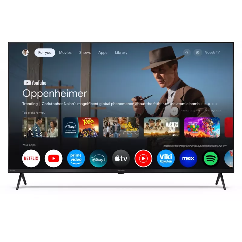 Sharp 43HP5265E TV 109,2 cm (43 Zoll) 4K Ultra HD Smart TV Wi-Fi Schwarz