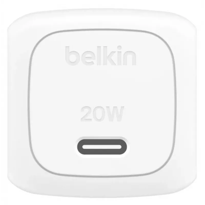 BELKIN Wandladegerät - Boostcharge - Kompaktes USB-C 20W PPS - Weiß