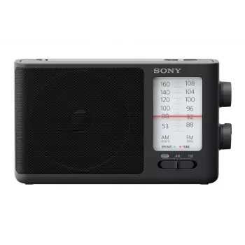 Sony ICF506 Radio tragbar Schwarz