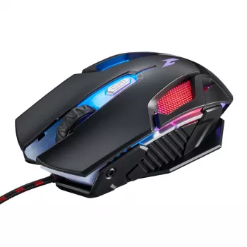 Gaming-Maus Acer Nitro NMW200 — beidhändig, optisch 7200 DPI, 7 Tasten, USB Typ-A, schwarz