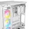 CORSAIR PC-Gehäuse – iCUE LINK 6500X RGB Mid-Tower Dual Chamber Weiß