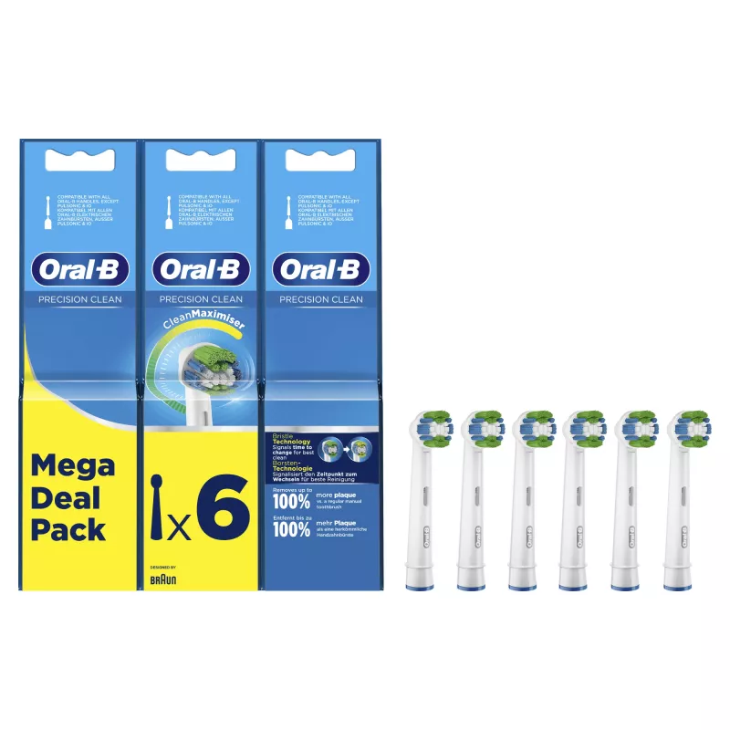 Oral-B Precision Clean 80339528 Bürstenkopf 6 St. Weiß