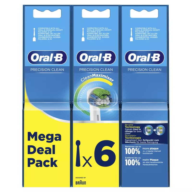Oral-B Precision Clean 80339528 Bürstenkopf 6 St. Weiß