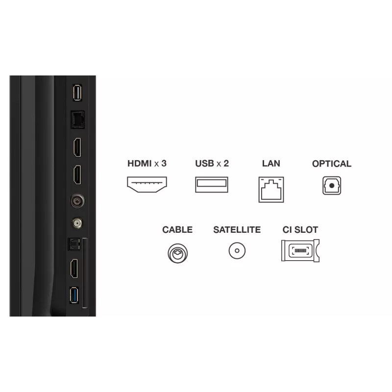 TCL T69C 85T69C TV 2,16 m (85 Zoll) 4K Ultra HD Smart TV Wi-Fi Schwarz