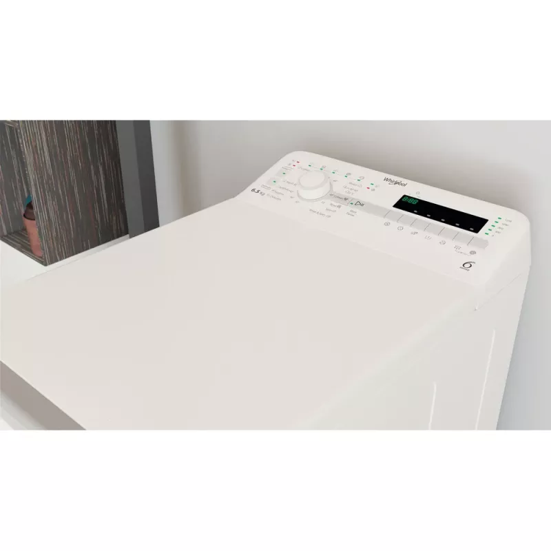 Whirlpool TDLR 65230SS EU/N Waschmaschine Toplader 6,5 kg 1151 U/min Weiß