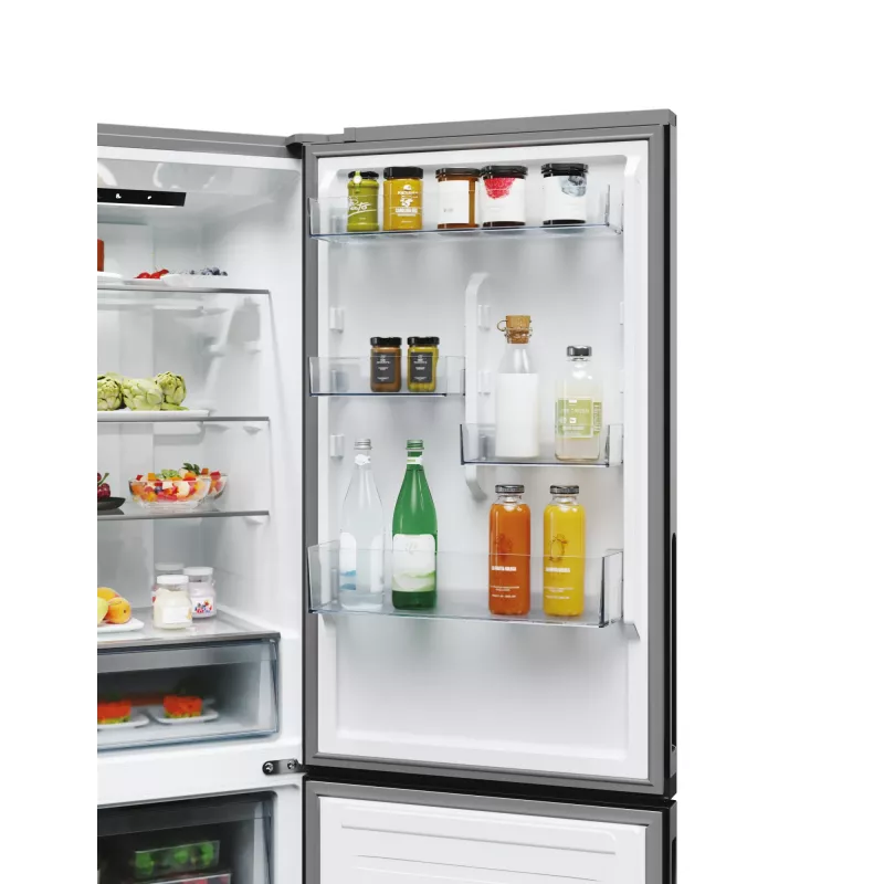 Candy ECN2CQTEX186 Freistehend 355 L Edelstahl