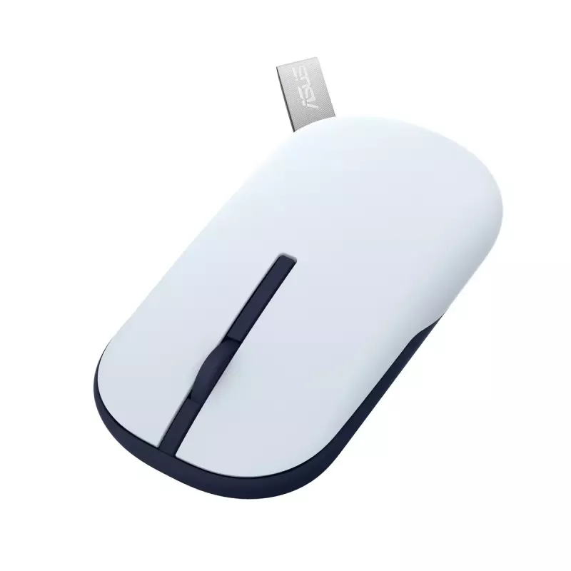 ASUS Marshmallow MD100 Maus Office Beidhändig RF Wireless + Bluetooth Optisch 1600 DPI