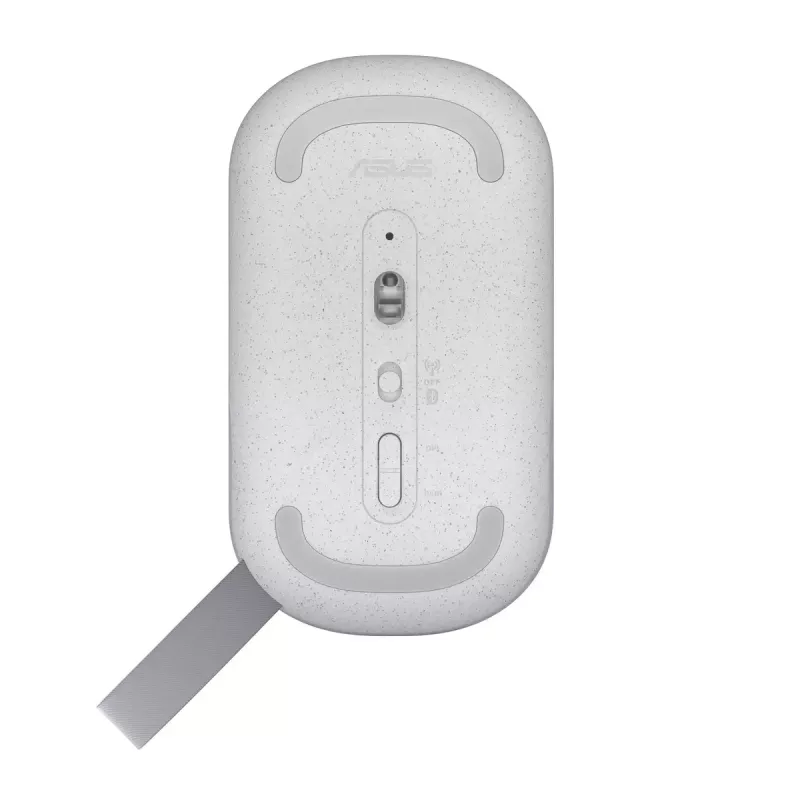 ASUS Marshmallow MD100 Maus Office Beidhändig RF Wireless + Bluetooth Optisch 1600 DPI