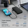 ASUS Triple Display USB-C Dock DC300 Docking USB 3.2 Gen 2 (3.1 Gen 2) Type-C Schwarz