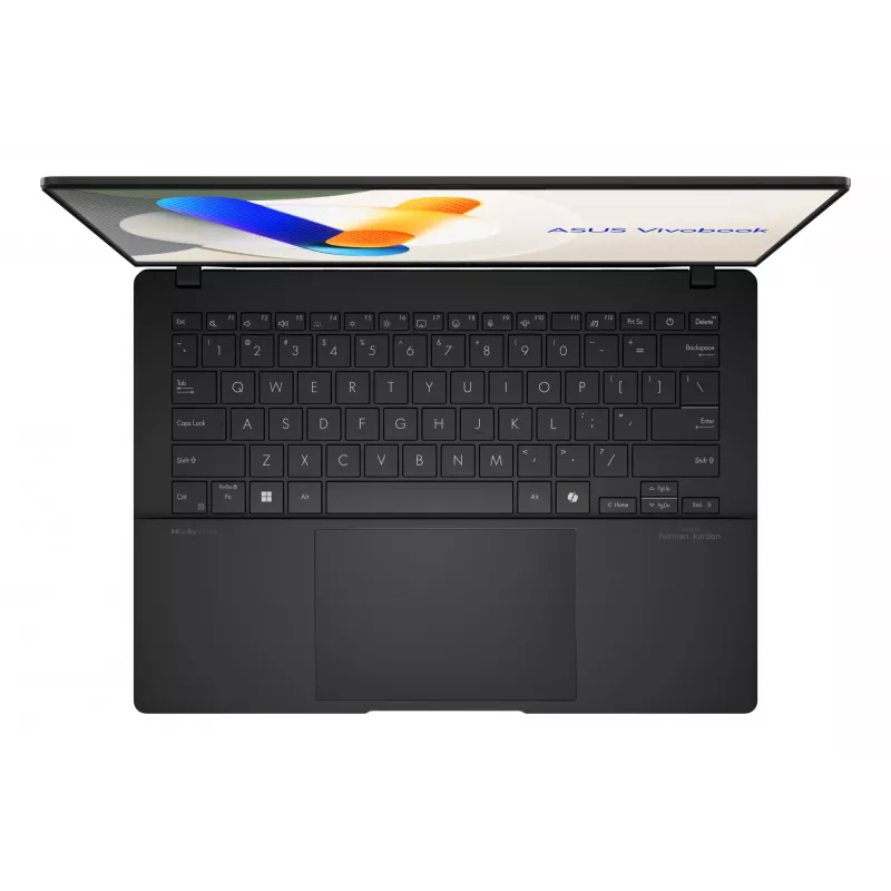 ASUS Vivobook S14 OLED M5406WA-PP061W AMD Ryzen AI 9 365 Laptop 35,6 cm (14 Zoll) 3K 24 GB LPDDR5x-SDRAM 1 TB SSD Wi-Fi 6E (802.11ax) Windows 11 Home Schwarz