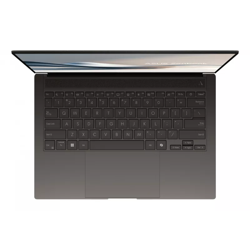 ASUS Zenbook S14 UX5406SA-PV050W Intel Core Ultra 7 258V Laptop 35,6 cm (14 Zoll) 3K 32 GB LPDDR5x-SDRAM 1 TB SSD Wi-Fi 7 (802.11be) Windows 11 Home Grau
