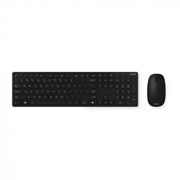 ASUS W5000 Wireless-Tastatur- und Maus-Set, Tastatur, Maus inbegriffen, Universal, RF Wireless, Schwarz