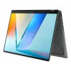 ASUS Vivobook 16 Flip TP3607SA-RJ033W Copilot+ PC Intel Core Ultra 7 256V Hybrid (2-in-1) 40,6 cm (16 Zoll) Touchscreen 3K 16 GB LPDDR5x-SDRAM 1 TB SSD Wi-Fi 7 (802.11be) Windows 11 Home Schwarz, Grau