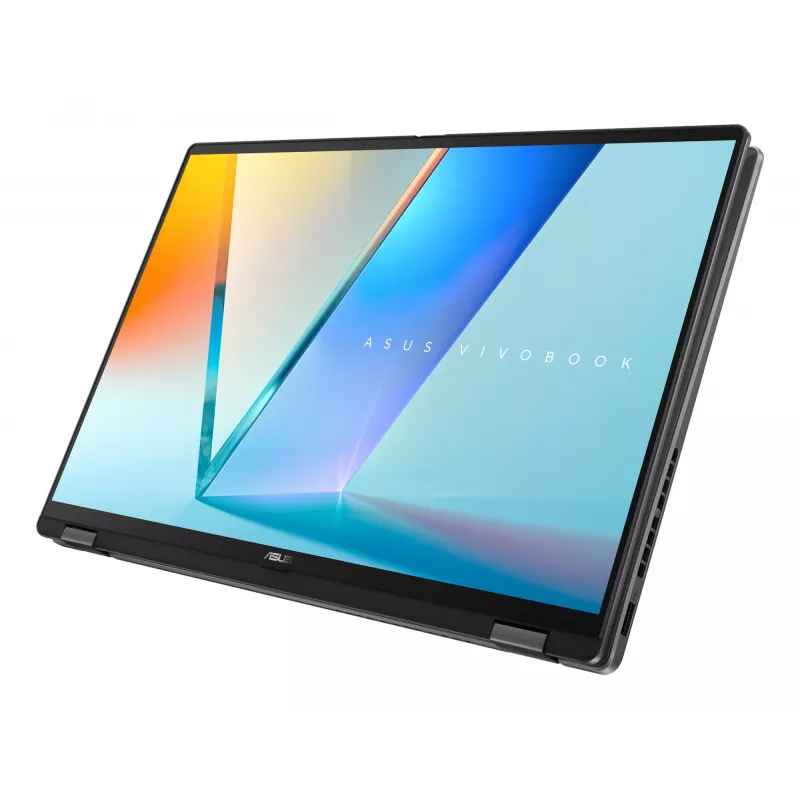 ASUS Vivobook 16 Flip TP3607SA-RJ033W Copilot+ PC Intel Core Ultra 7 256V Hybrid (2-in-1) 40,6 cm (16 Zoll) Touchscreen 3K 16 GB LPDDR5x-SDRAM 1 TB SSD Wi-Fi 7 (802.11be) Windows 11 Home Schwarz, Grau