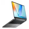 ASUS Vivobook 16 Flip TP3607SA-RJ033W Copilot+ PC Intel Core Ultra 7 256V Hybrid (2-in-1) 40,6 cm (16 Zoll) Touchscreen 3K 16 GB LPDDR5x-SDRAM 1 TB SSD Wi-Fi 7 (802.11be) Windows 11 Home Schwarz, Grau