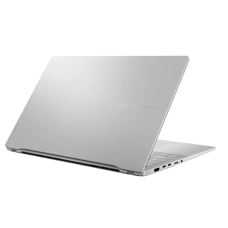 Laptop ASUS Vivobook S 15 S5507QA — Qualcomm Snapdragon X1E-78-100, 15,6 Zoll 3K, 32 GB RAM, 1 TB SSD, Windows 11 Home, Silber