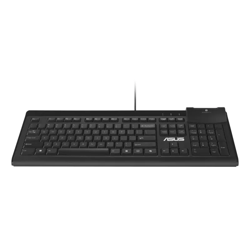 ASUS Smart Card KU100 Tastatur für Zuhause/Büro USB Schwarz