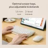 Wireless Bluetooth Keyboard ASUS Marshmallow KW100 — US International Layout, Oat Milk
