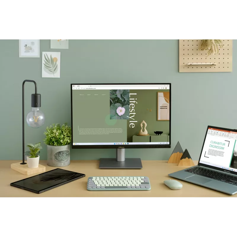 Wireless Bluetooth Keyboard ASUS Marshmallow KW100 — US International Layout, kompaktes Design